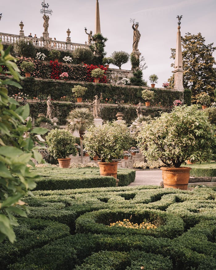 Crafting Captivating Headlines: Your awesome post title goes here Discover the intricate beauty of a historic Italian garden in Stresa, Piedmont.